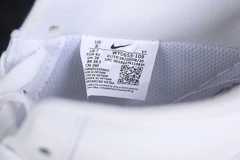 All categories Nk Air Force 1 Air Force series Nk Air Force 1 Low Air Force low-top Nike Air Force 1'07 Low joint model Air Force 1 low-top casual sneakers WY0655-109